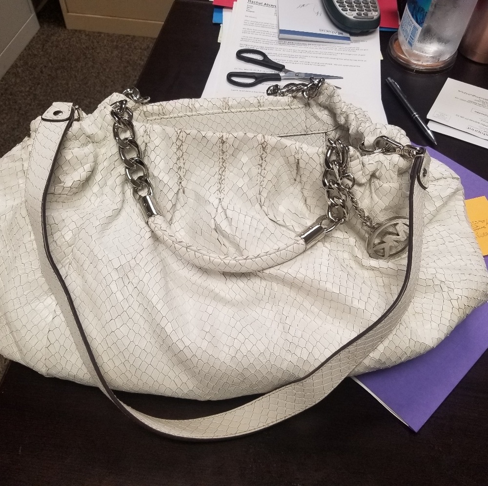 Michael Kors Snakeskin Python Embossed Hobo Bag - image 2